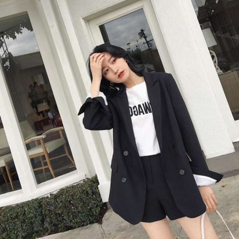 2022. tavaszi őszi női öltönyök 2 részes szett blézer dzseki és nadrág női karcsú, alkalmi nadrágkosztümök elegáns női üzleti szettek