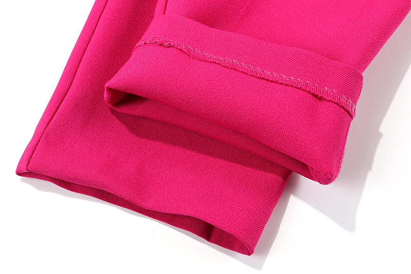 Professzionális női öltönynadrágok, kétrészes, 2022-es ősz, új stílusú karcsú vörös rózsa, hosszú ujjú női blézer dzseki, alkalmi nadrág