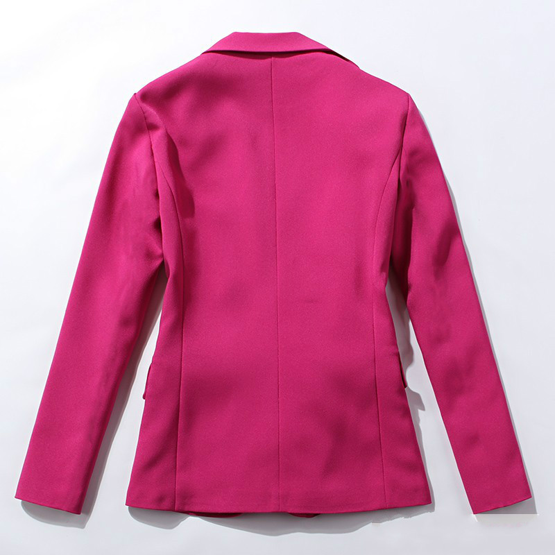 Professzionális női öltönynadrágok, kétrészes, 2022-es ősz, új stílusú karcsú vörös rózsa, hosszú ujjú női blézer dzseki, alkalmi nadrág