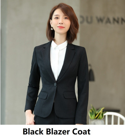 Kiváló minőségű szövetből készült női öltönyök formai egyenruha minták nadrágkosztümök őszi tél női OL Munkaruházat Professzionális blézerek