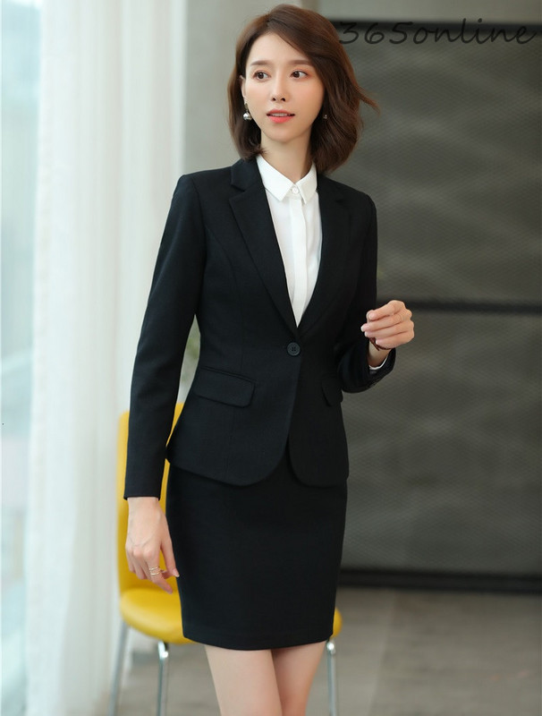 Kiváló minőségű szövetből készült női öltönyök formai egyenruha minták nadrágkosztümök őszi tél női OL Munkaruházat Professzionális blézerek