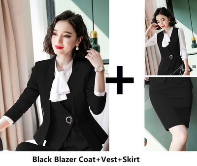 Őszi téli egyenruha Stílusok Hivatalos női öltönyök Professzionális női irodai munkaruha Nadrágruhák Blézerek Elegáns Piros