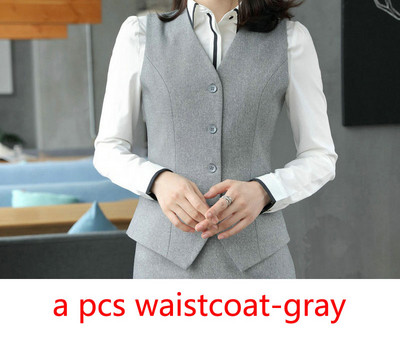 IZICFLY tavaszi őszi fekete női egyenruha nadrággal Elegáns karcsú irodai blézer szett nőknek munkaruha szürke