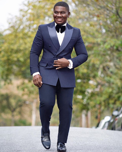 Elegáns barna alkalmi üzleti férfi öltönyök 2019-es Mariage Homme esküvői szmoking Vőlegény öltönyök férfi szmoking (kabát+nadrág)