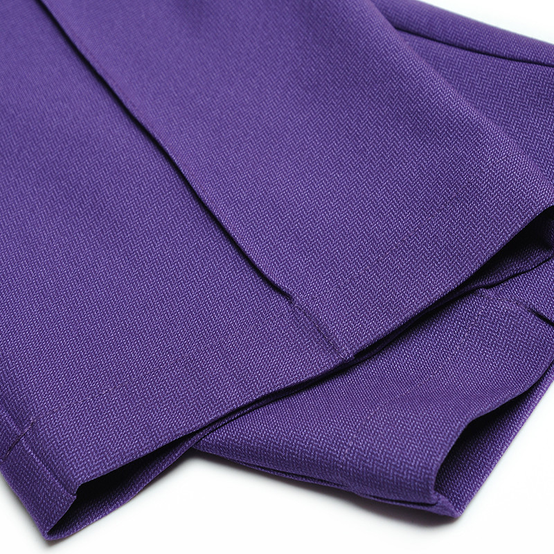 Állványgallér hosszú ujjú egysoros nyakkendő derék felső zseb egyenes nadrág divatos öltöny 2022 ősz/tél