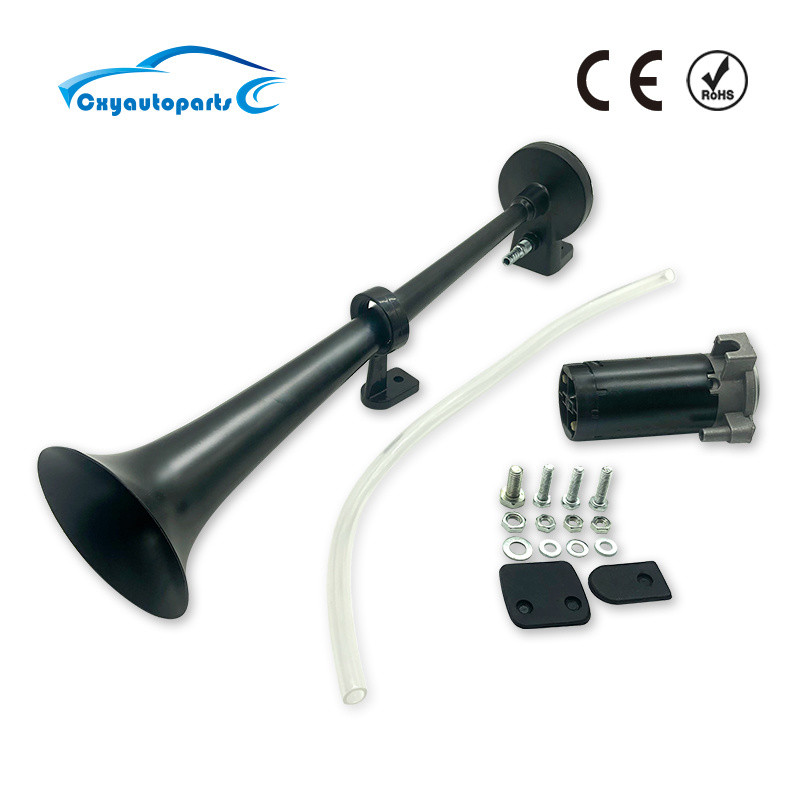 Automobilis Oro Garsas 12V/24V Universalus 150DB Garsus 180 Hertz Vieno trimeto Kompresorius Bocina Sunkvežimiams Automobiliams Automobiliams