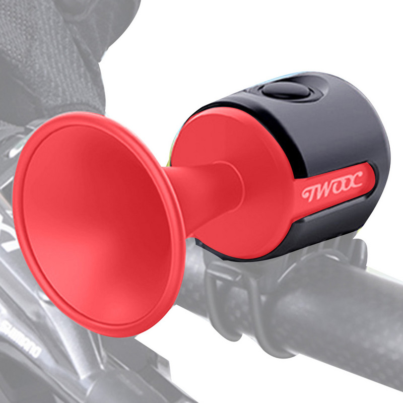 120DB dviračio elektrinis raginis vairo varpas dviratis, atsparus vandeniui dviračio priedai, skirti elektriniam paspirtukui kelio MTB dviračių pavojaus varpai