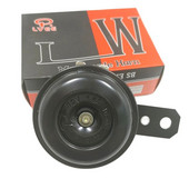 Lemod universalus motociklo elektrinis garso signalo rinkinys 12V 1,5A 105db vandeniui atsparūs apvalūs garsiakalbiai, skirti motorolerio mopedo purvo dviračiui ATV