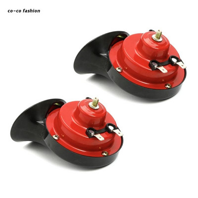 517B patobulinti itin garsūs traukinio garsiakalbiai, 12v elektriniai vieno / dvigubo garso garsiakalbiai, skirti sunkvežimiams, motociklams, dviračiams ir valtims