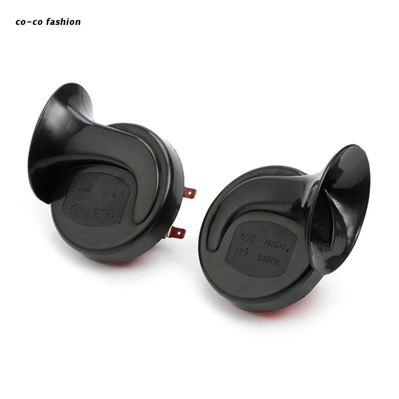 517B patobulinti itin garsūs traukinio garsiakalbiai, 12v elektriniai vieno / dvigubo garso garsiakalbiai, skirti sunkvežimiams, motociklams, dviračiams ir valtims