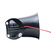 12 VDC SIGNALAVIMO SIRENA Laidinė pavojaus signalo sirena garso signalas, skirtas namų signalizacijos sistemos apsaugai Garsus garsas Sirena 110DB