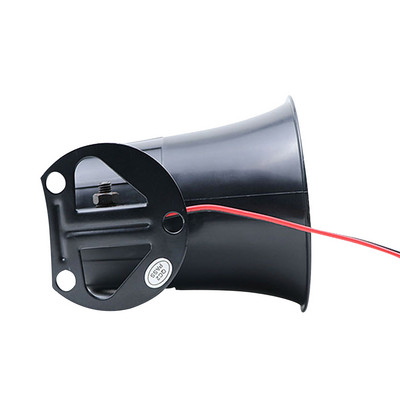 12 VDC SIGNALAVIMO SIRENA Laidinė pavojaus signalo sirena garso signalas, skirtas namų signalizacijos sistemos apsaugai Garsus garsas Sirena 110DB