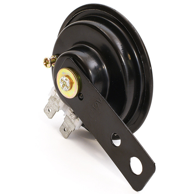 12V elektrinis ragas, atsparus vandeniui motociklo garso signalas 105db universalus juodas