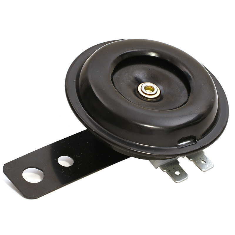 12V elektrinis ragas, atsparus vandeniui motociklo garso signalas 105db universalus juodas