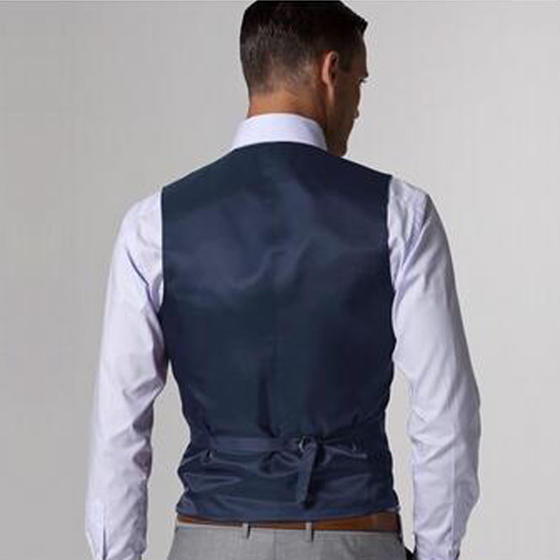 Szürke üzleti férfi öltöny rovátkolt hajtókával, 3 részes, hivatalos esküvői vőfély szmoking báli férfi divat szett kabát nadrág mellény