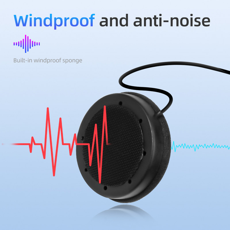 Kebidumei Bluetooth5.0 hangszóró Moto sisak fejhallgató ultravékony motoros fülhallgató vezeték nélküli fejhallgató kihangosító hívás zenelejátszás