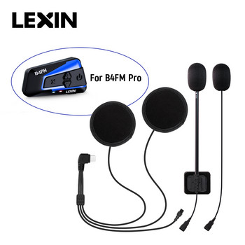 Lexin марка Moto интерком слушалки и аксесоари за метални щипки за lx-b4fm Pro Bluetooth каска интерком слушалки щепсел
