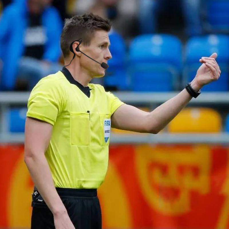 Fodsports V6 V4 FX4 V6S kaputelefon fejhallgató labdarúgó játékvezető bíró választottbíróság játékvezetői kerékpár konferencia fülhallgató fülhallgató