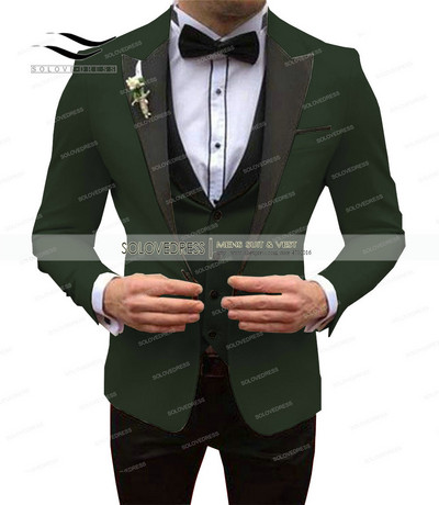 Férfi fehér öltönyök, karcsú szabású, 3 részes üzleti dzseki szmoking blézer úriember esküvői vőlegény báli esti parti iskolába