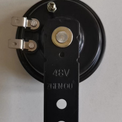 Univerzális motorkerékpár elektromos kürt készlet 12V 24V 36V 48V 60V Vízálló kerek hangos hangszórók robogó moped Dirt Bike ATV-hez