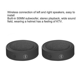 BT17 Bluetooth каска 5.0 Слушалки Безжични хендсфри Стерео слушалки Мотоциклетна каска Слушалки Високоговорител Дропшиппинг