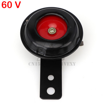 Motorkerékpár elektromos kürt 12V 24V 36V 48V 60V 1.5A 105db vízálló kerek kürt hangszóró robogóelektromos kerékpárhoz