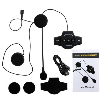 Bluetooth motoros sisak fejhallgató fejhallgató vezeték nélküli motorkerékpár kihangosító sztereó fülhallgató hangszóró zajcsökkentés mikrofonnal