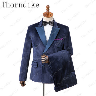 2021-es új férfi bársony esküvői báli öltöny, karcsú szabású férfi üzleti vőlegény öltöny parti vacsora szmoking 3 részes öltöny kabát mellény nadrág