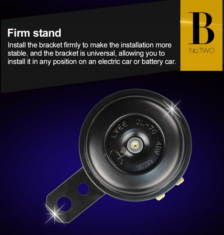 120 db hangos kürt, automatikus hangszóró riasztó 48 V/12 V hangjelzés jármű csónak autó motor motor kisteherautó teherautó sziréna autó kürt jelzése automatikus szirénához