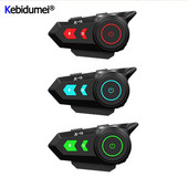 X-15 2 az 1-ben mikrofon Bluetooth motoros sisak fejhallgató 1200mAh akkumulátor IP65 vízálló cserélhető színű hangszóró zenei fejhallgató