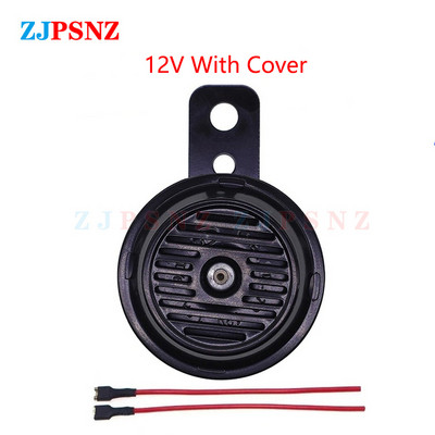 E-bike motorkerékpár elektromos robogó kürt készletek 6v 12v 24v 36v 48v 60v 72v vízálló kerek szuper hangos kürt hangszóró robogó mopedek