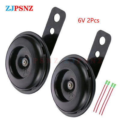 E-bike motorkerékpár elektromos robogó kürt készletek 6v 12v 24v 36v 48v 60v 72v vízálló kerek szuper hangos kürt hangszóró robogó mopedek