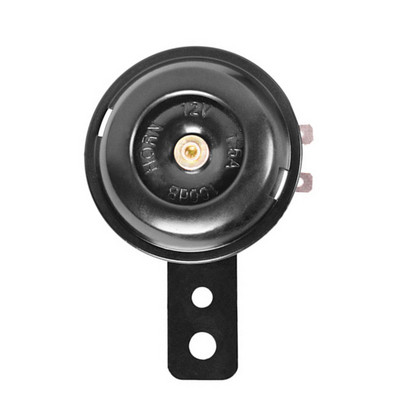 Fekete univerzális 12v 48v hangos motorkürt Scoter konzol motorkerékpár elektromos kerékpár szállításhoz