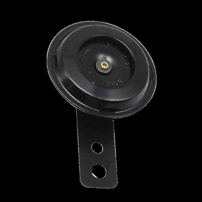 Fekete univerzális 12v 48v hangos motorkürt Scoter konzol motorkerékpár elektromos kerékpár szállításhoz