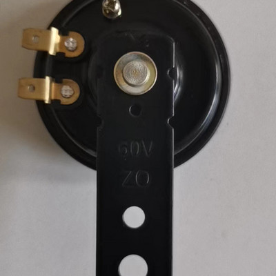 1 db Univerzális motorkerékpár elektromos kürt 12V 24V 48V 60V vízálló kerek hangos hangszóró robogó moped Dirt Bike ATV-hez