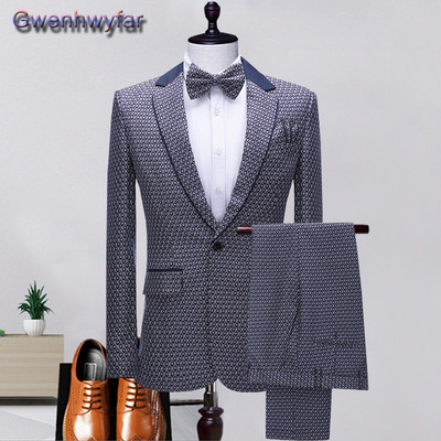 Gwenhwyfar Férfi esküvői öltönyök vőlegény szmoking csúcsos hajtóka férfi divat 3 darab egyedi karcsú szabású férfi öltöny dzsekik Traje de novio készlet