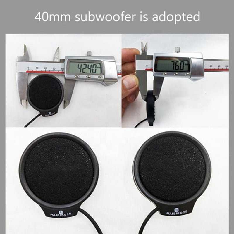 2 készlet Motorkerékpár 5.0 Bluetooth sisak Intercom univerzális párosító fülhallgató CNC zajcsökkentéssel BT22