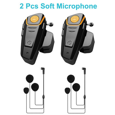 BT-S2 motoros kaputelefon Bluetooth sisak fejhallgató hangszóró rádió motoros kommunikációs rendszer kihangosító fejhallgató