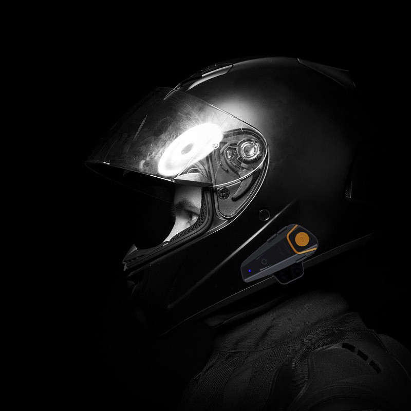 BT-S2 motoros kaputelefon Bluetooth sisak fejhallgató hangszóró rádió motoros kommunikációs rendszer kihangosító fejhallgató