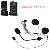 Fodsports motoros sisak Bluetooth fejhallgató kaputelefon fejhallgató mikrofoncsipesszel M1-S Pro fülhallgatós fülhallgató-tartozékokhoz