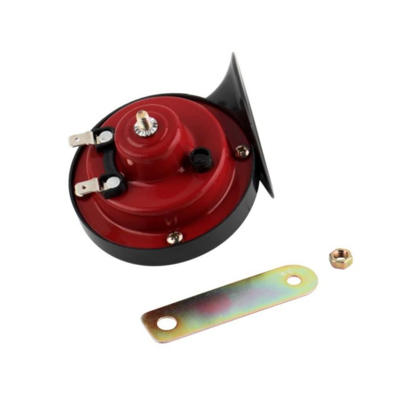 12V-os kürt hangos hangszóró légkürt autós motoros riasztó univerzális mini hangos elektronikus motorkerékpár csiga motorkürt