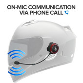 X10 Motorkerékpár Bone Conduction fejhallgató Bluetooth sisak fejhallgató vízálló Moto vezeték nélküli kihangosító zenelejátszó hangszóró