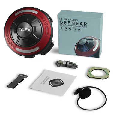 X10 Motorkerékpár Bone Conduction fejhallgató Bluetooth sisak fejhallgató vízálló Moto vezeték nélküli kihangosító zenelejátszó hangszóró