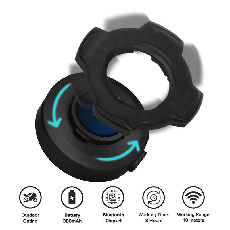 X10 Motorkerékpár Bone Conduction fejhallgató Bluetooth sisak fejhallgató vízálló Moto vezeték nélküli kihangosító zenelejátszó hangszóró