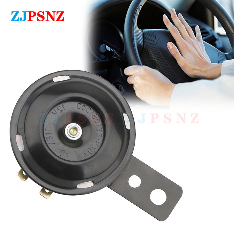 Motorkerékpár elektromos kürt készletek 6V 12V 24V 36V 48V 60V 72V 1,5A 110db Vízálló kerek hangos hangszóró robogó elektromos kerékpárok univerzális