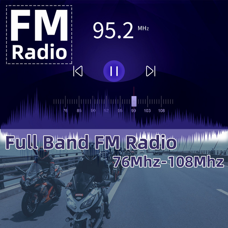 WAYXIN Bluetooth Intercom 2 Rider FM Motorkerékpár Bluetooth Sisak Intercom 1200M MOTO Interphone Sisak Fejhallgatók Intercom R5