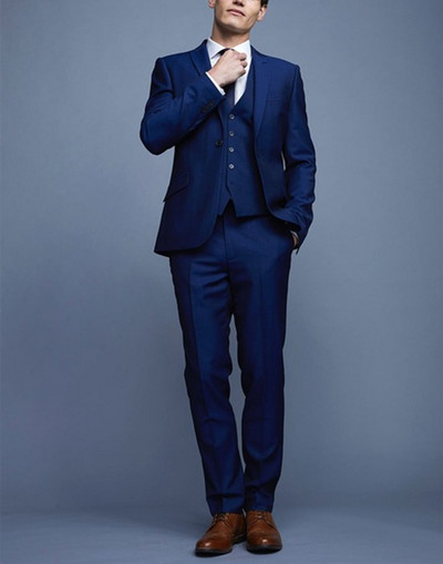 Szürke, kétgombos férfi öltöny mellényekkel, három darab szmoking esküvőre Egyedi készítésű üzleti vőlegény hivatalos viselet jelmez Homme