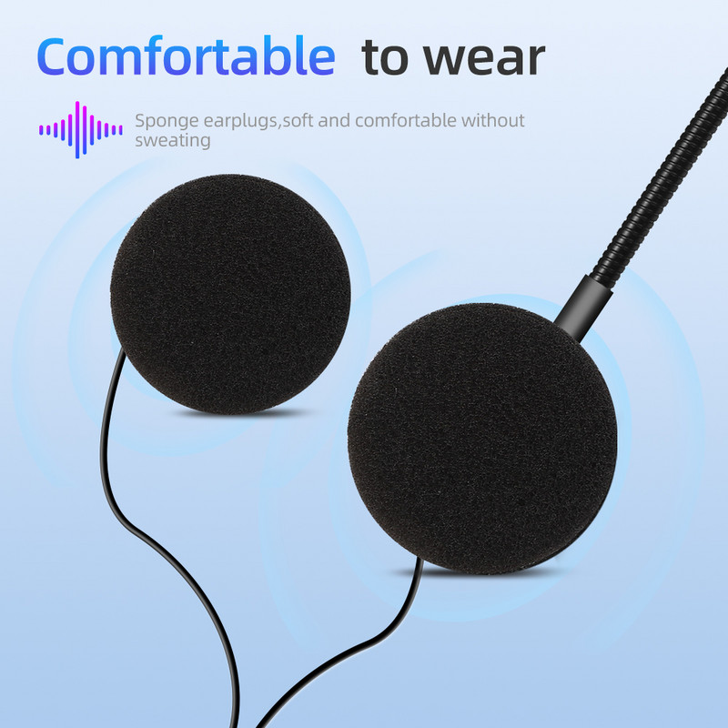 Motoros sisak fejhallgató Bluetooth V5.0 motorkerékpár vezeték nélküli sztereó fülhallgató hangszóró támogatása automatikus fogadás kihangosító hívás mikrofon