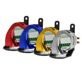 12V vízálló DC 130db motorkerékpár csiga légkürt sziréna szuper hangos teherautó motorkerékpárhoz univerzális