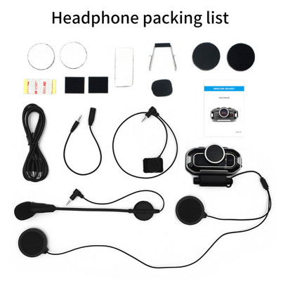 V9 motoros sisak fejhallgató Bluetooth 5.0 kaputelefon ABS kihangosító interfon zenelejátszó kaputelefon fejhallgatók támogatása FM rádió